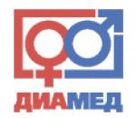Логотип медцентра Диамед Текстильщики